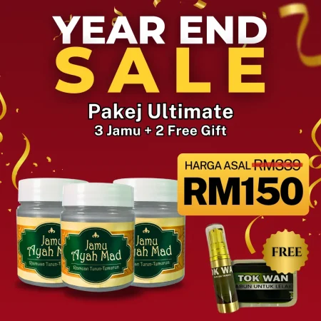 3 Jamu Ayah Mad + 2 FreeGift