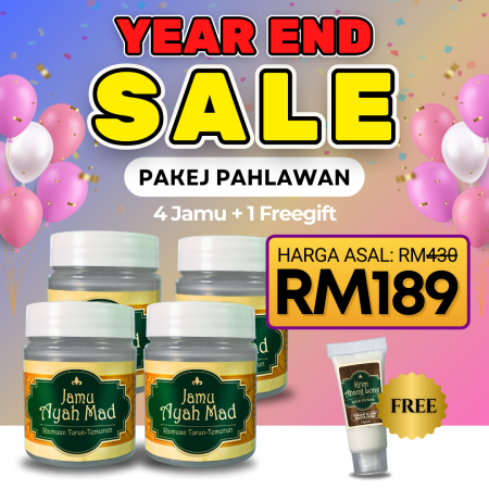 YES 4 Jamu + Free 1 Krim