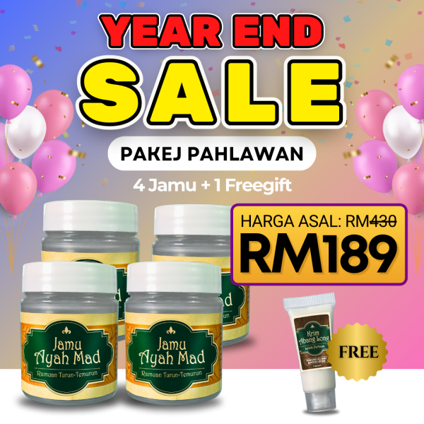 YES 4 Jamu + Free 1 Krim
